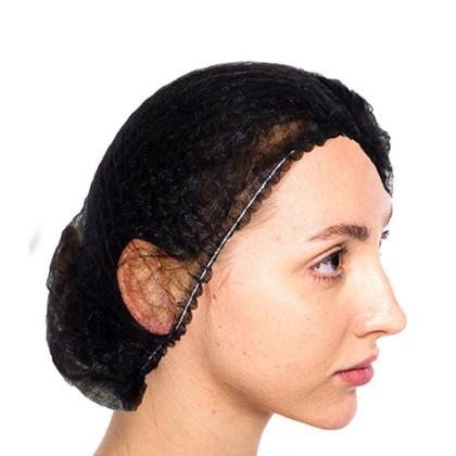 Imagem de Touca Vabene Tnt Descartável Preta C/12 Uni Tam:único