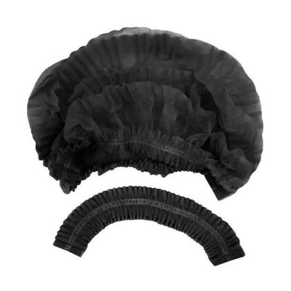 Imagem de Touca Vabene Tnt Descartável Preta C/12 Uni Tam:único