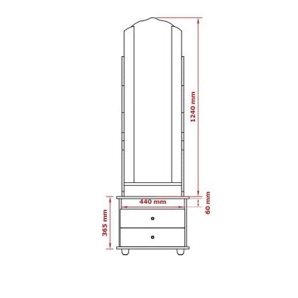Imagem de Toucador Magic New Branco - Patrimar