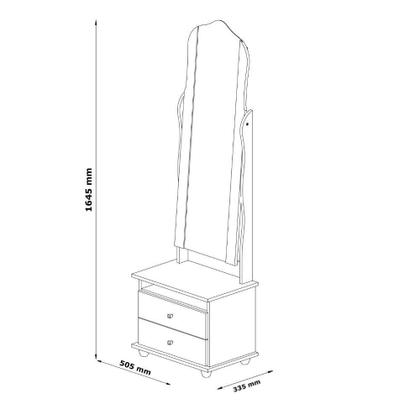 Imagem de Toucador Magic New Branco - Patrimar