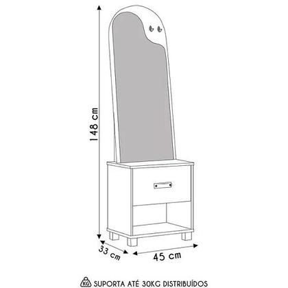 Imagem de Toucador Organic Freijó - EJ Móveis