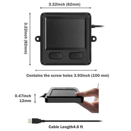 Imagem de Touchpad com Fio USB MC Saite - Compatível com Computadores e Laptops Mac e Windows