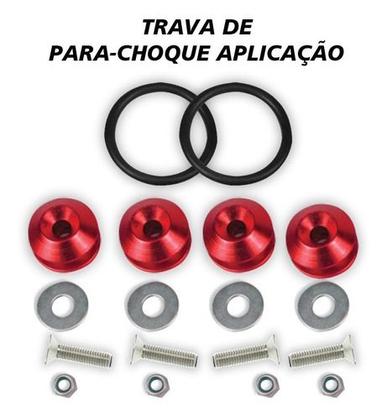 Imagem de Tow Strap+trava Parachoque+tampa Valvula Red+parafuso - Verm