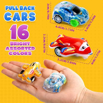 Imagem de Toy Cars Buauty Mini Pull Back, 50 unidades para lembrancinhas infantis