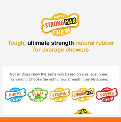 Imagem de Toy Chew Toy Nylabone Strong Cone, recheável para cães pequenos