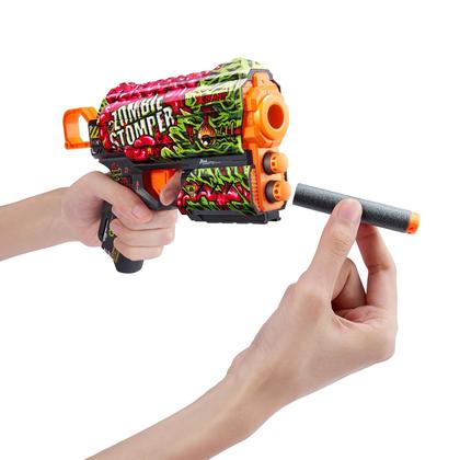 Imagem de Toy Foam Dart Blaster XShot Skins Flux Zombie Stomper, pacote com 2