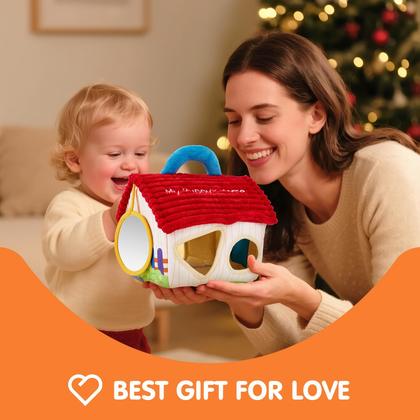 Imagem de Toy hahaland Montessori Puppy Plush Sensory 1 Year Old