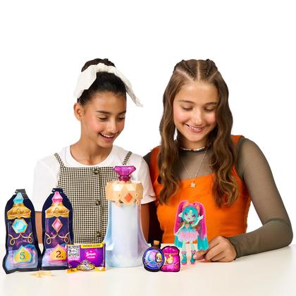 Imagem de Toy Magic Mixies Amber Dragon Pixling com boneca de 6,5 polegadas