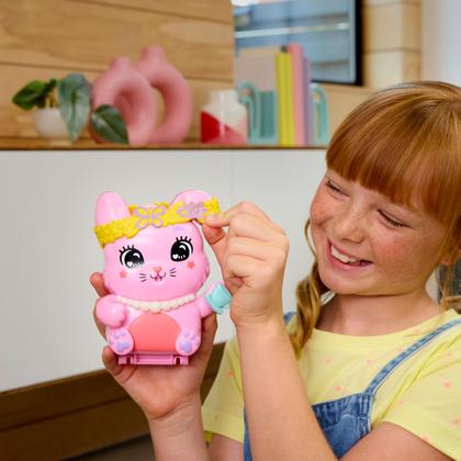 Imagem de Toy Polly Pocket Dolls Tea Party Bunny com 1 microboneca