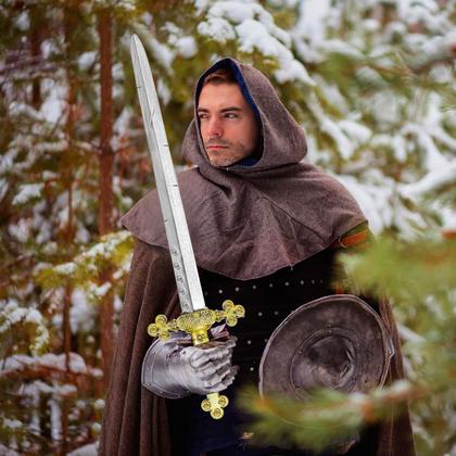 Imagem de Toy Sword Quescu Crusader Knight Medieval Warrior 71 cm