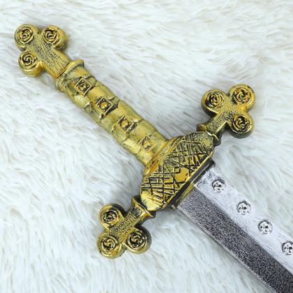 Imagem de Toy Sword Quescu Crusader Knight Medieval Warrior 71 cm