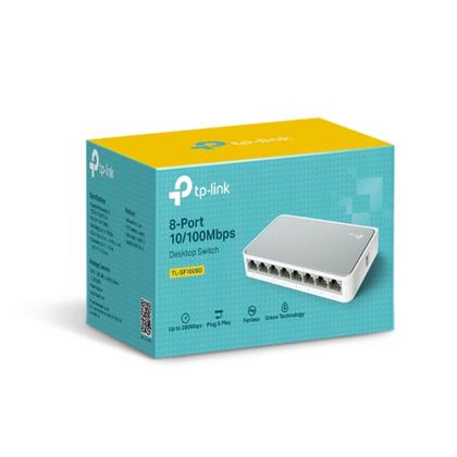 Imagem de Tplink hub switch 08p tl-sf1008d 10/100