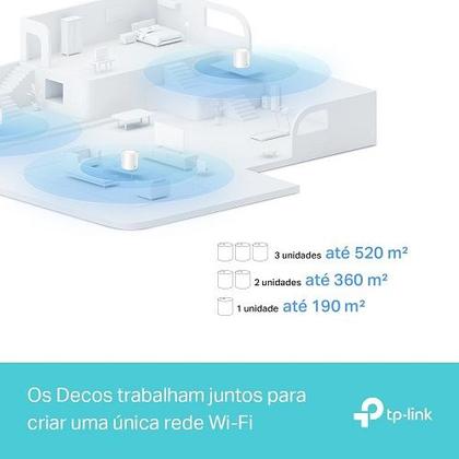 Imagem de Tplink Roteador Deco X10 Ax1500 com 2 Unidades Com McAfee Total Protection para 10 Dispositivos