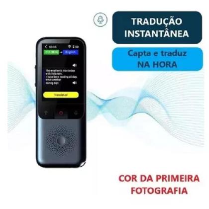 Imagem de TRADUTOr 138 Idiomas Rápido Sem Internet T11 Cor Cor Prateado