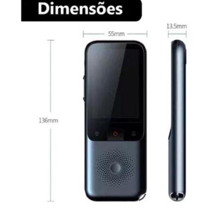 Imagem de TRADUTOr 138 Idiomas Rápido Sem Internet T11 Cor Cor Prateado