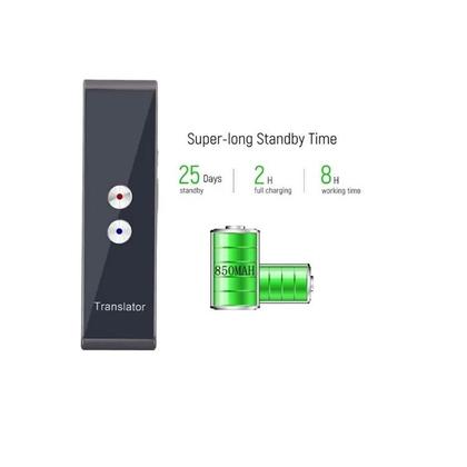 Tradutor T8 Digital De Voz Instantaneo Bluetooth Android Ios - Fred Store Imagem de Tradutor T8 Digital De Voz Instantaneo Bluetooth Android Ios