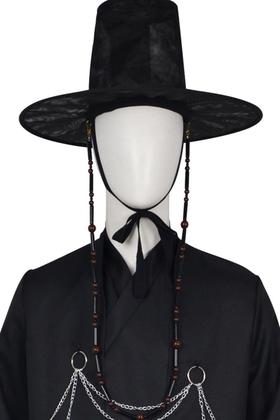 Imagem de Traje Auoctey Saja Boy Jinu Black Outfit Halloween Masculino Adulto