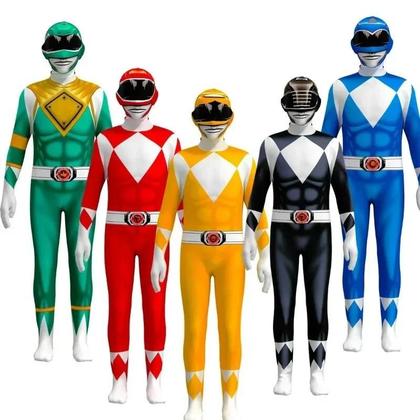 Imagem de Traje Cosplay Samurai Sentai Shinkenger Rangers - Infantil e Adulto - Halloween e Festa