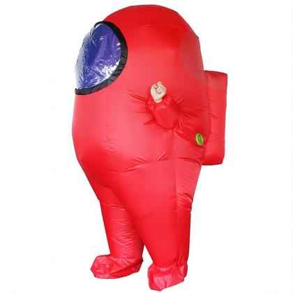 Imagem de Traje inflável MXosum Impostor Astronaut para Halloween adulto