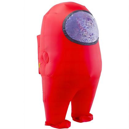 Imagem de Traje inflável MXosum Impostor Astronaut para Halloween adulto