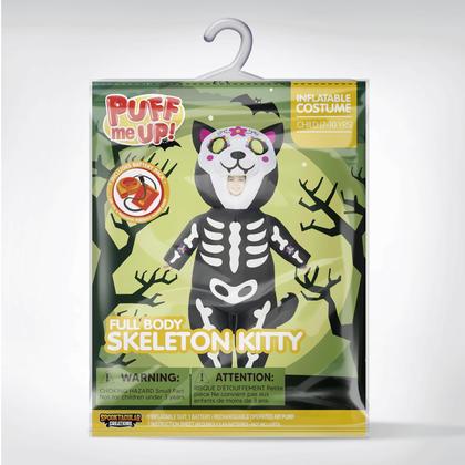 Imagem de Traje inflável Spooktacular Creations Skeleton Cat Kids