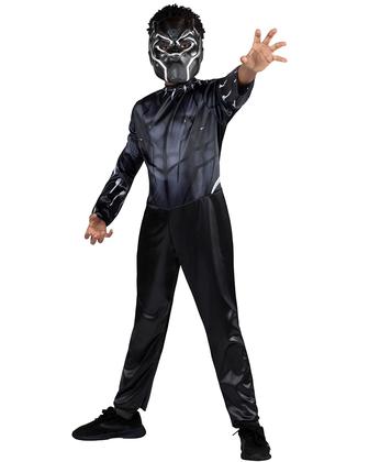 Imagem de Traje Jazwares Black Panther Official Youth com máscara de plástico