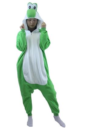 Imagem de Traje Kigurumi LaKigurumi, macacão Yoshi verde GG