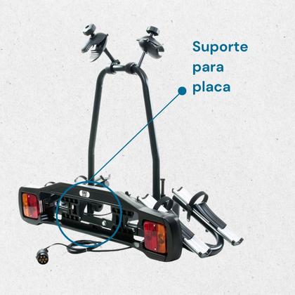 Imagem de Transbike Engate Reboque Rack Suporte P/ 2 Bike In Car Bola