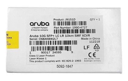 Imagem de Transceptor Hpe / Aruba J9151d 10g Sfp+ Lc Lr 10km Smf