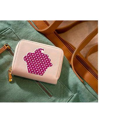 Imagem de Transfer Termocolante Cricut para Tecidos 30x30cm 3 Folhas Glitter - Roxo