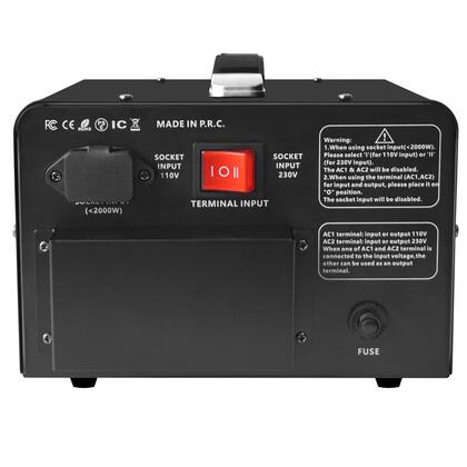 Imagem de Transformador conversor de tensão Cantonape 5000W 110-120V a 220-240V