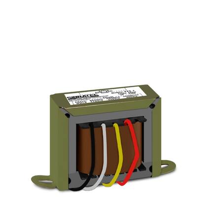 Imagem de Transformador de Comando Entrada 110 / 220V / 380Vca Saída 24Vca 3A - 72vA Sibratec