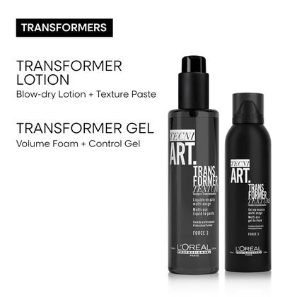 Imagem de Transformador de gel L'Oreal Professionnel adiciona volume e proteção térmica