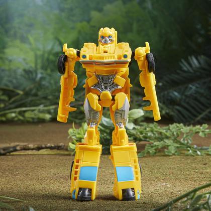 Imagem de Transformadores de brinquedo Rise of the Beasts Bumblebee e Snarlsaber