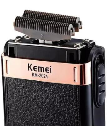 Imagem de Transforme seu visual com o Shaver Kemei Profissional: resultados superiores em cada passada!