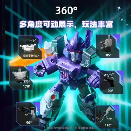 Imagem de Transformers 12PCS Optimus Prime Megatron Soundwave Caixa Surpresa Presente Infantil