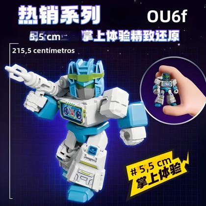 Imagem de Transformers 12PCS Optimus Prime Megatron Soundwave Caixa Surpresa Presente Infantil