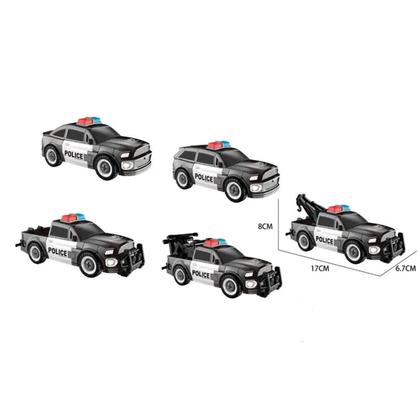 Transformers Mega Formers Super Guardião 5 em 1 Preto BR1759