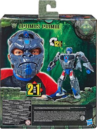 Imagem de Transformers Rise of the Beasts Máscara 2 em 1 Optimus Primal Hasbro F4650