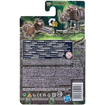 Imagem de Transformers Rise of the Beasts Rhinox F4600 Hasbro