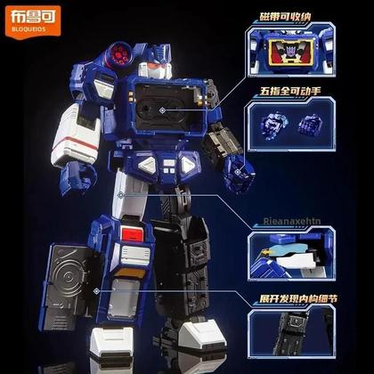 Imagem de Transforming BLOKEES Soundwave Action Figure Decepticons Autobots Toy RUMBLE RAVAGE LASERBEAK RATBAT