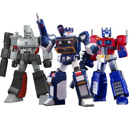 Imagem de Transforming BLOKEES Soundwave Action Figure Decepticons Autobots Toy RUMBLE RAVAGE LASERBEAK RATBAT