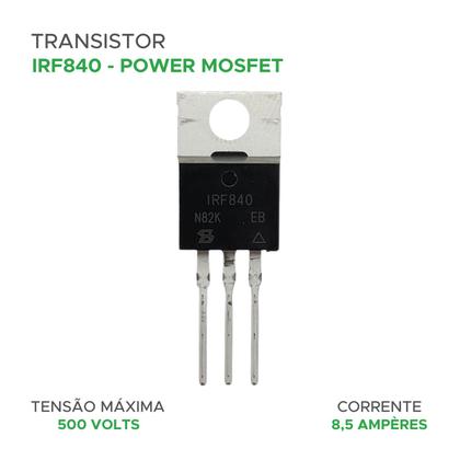 Imagem de Transistor Fet Mosfet - irf840 - Original