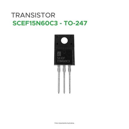 Imagem de Transistor Fqp15n60c3 = Fqp 15n60c3 = 15n60 C3 - Isolado