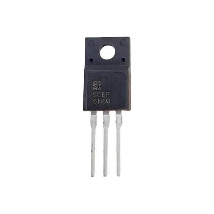 Imagem de Transistor P6n60 = Scef6n60 = 6n60 - To220 Isolado