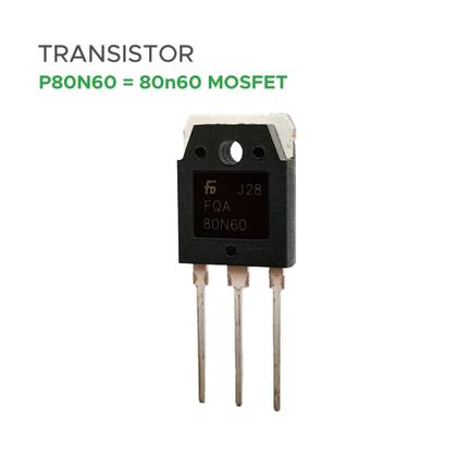 Imagem de Transistor P80n60 = P80 N60 = 80n60 Mosfet