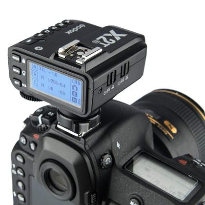 Imagem de Transmissor de gatilho de flash sem fio Godox X2T-N para Nikon