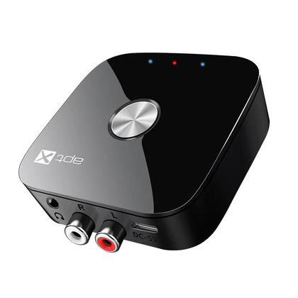 Imagem de Transmissor E Receptor De Áudio Bluetooth 5.4 Adaptador Sem Fio 3.5MM AUX Estéreo RCA Com Microfone