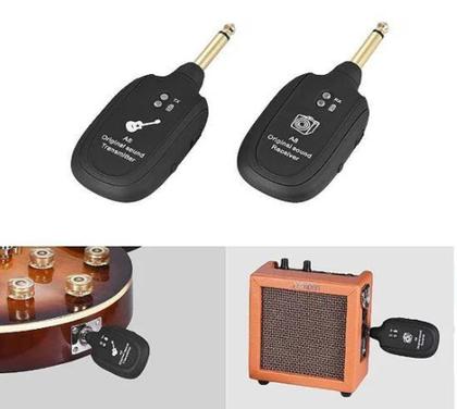 Imagem de Transmissor e Receptor Sem Fio Para Instrumentos UHF SMART SM-24