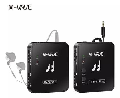 Imagem de Transmissor Receptor Instrumento Sem Fio Guitarra Uhf